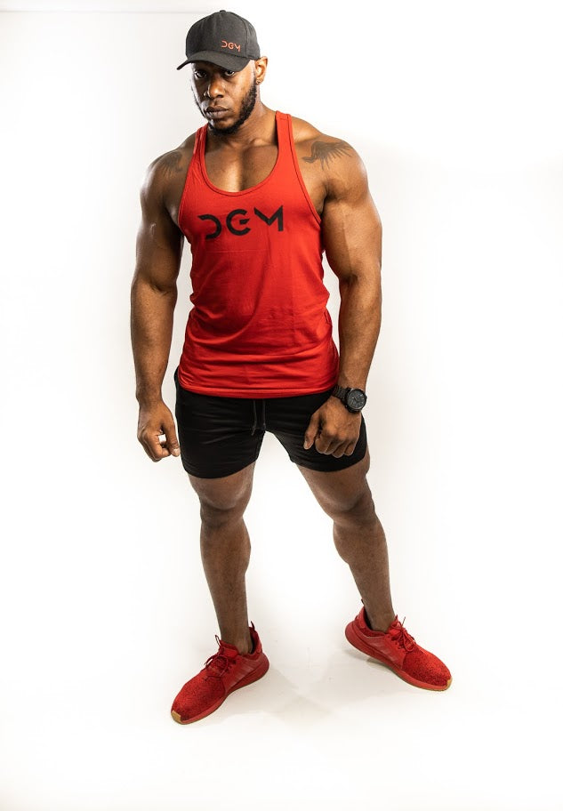 Muscle Stringer - Red