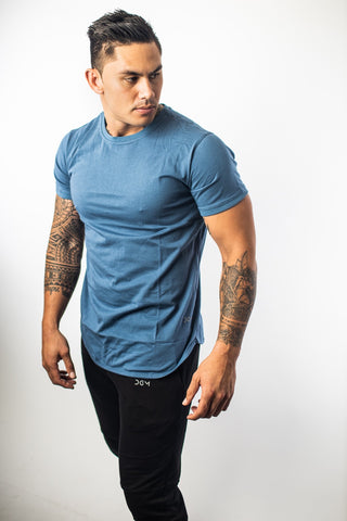 Urban Scoop T-Shirt - Steel Blue