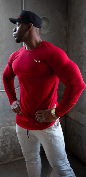 Sovereign Long Sleeve Shirt - Blood Red